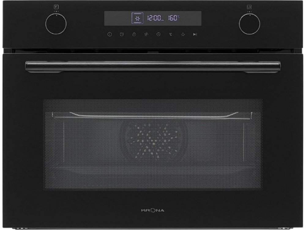 Духовой шкаф KRONA RATSEL 45H BL/BL компактный