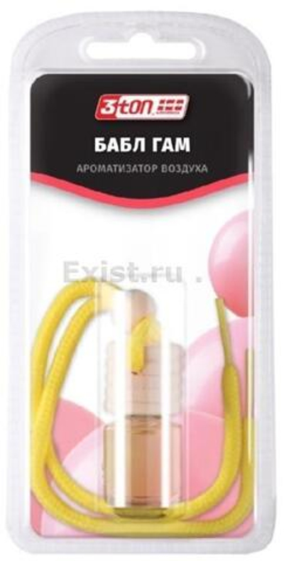 Ароматизатор "3TON" флакон с деревянной крышкой Бабл Гам