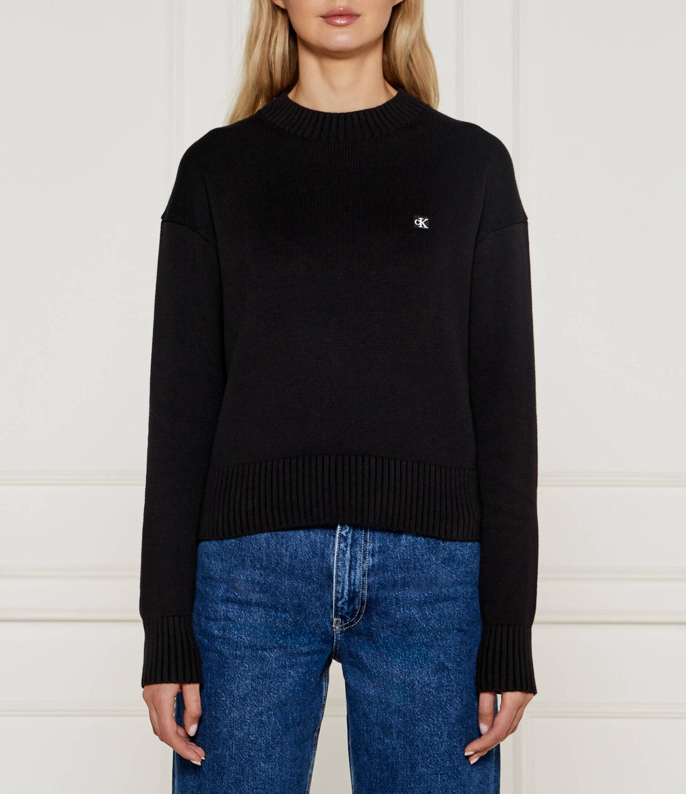 Свитер Calvin Klein Jeans - черный(J20J222987)