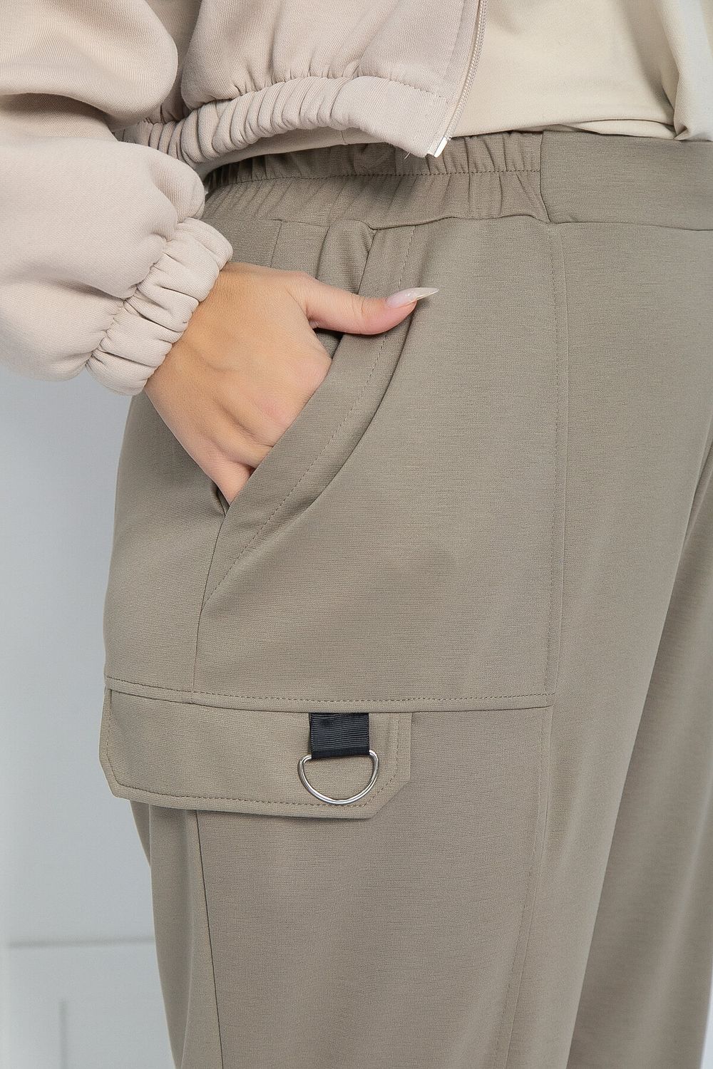 Брюки Браво (бежевые) Б11931 LT Collection