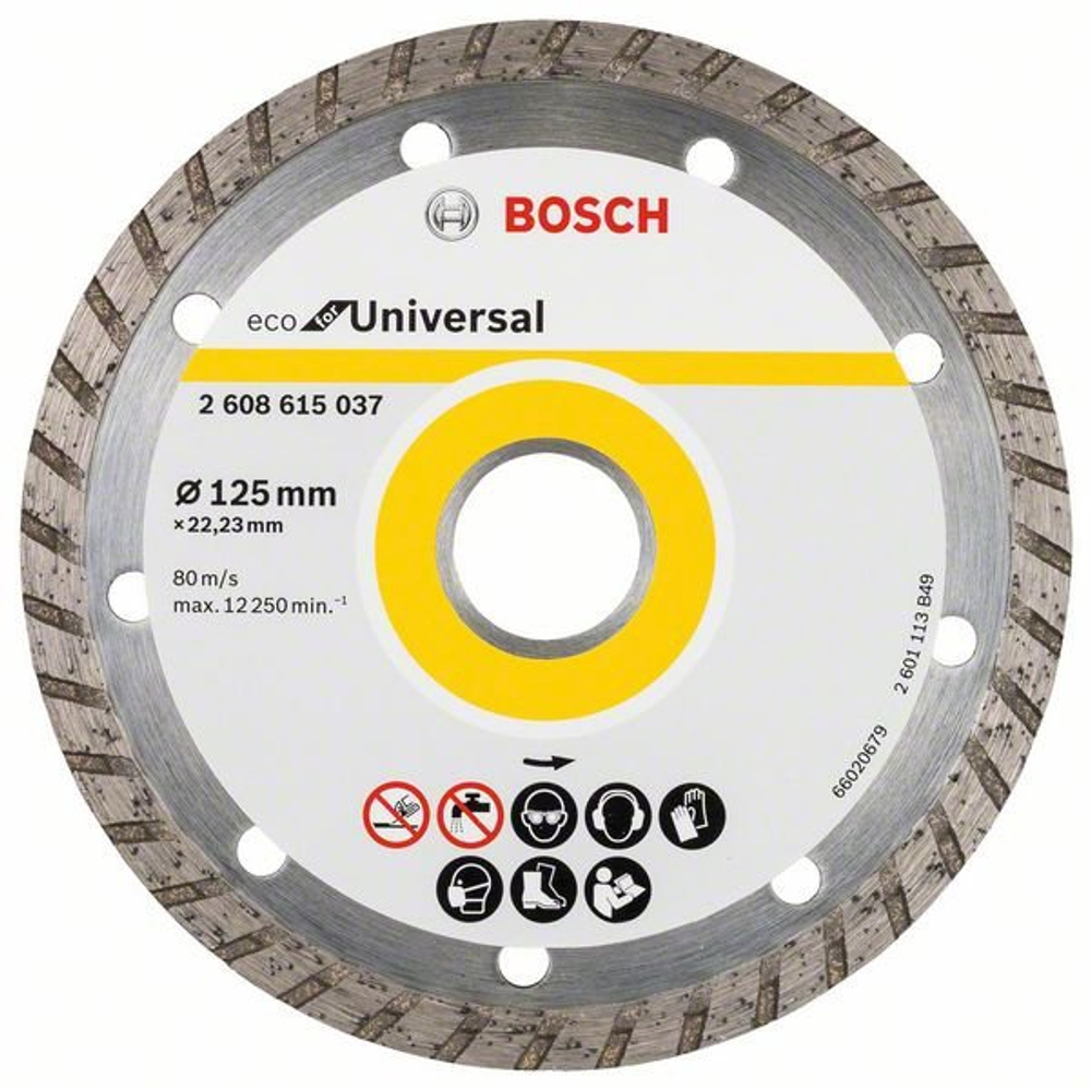 Алмазный отрезной круг ECO for Universal 125 мм 2608615037