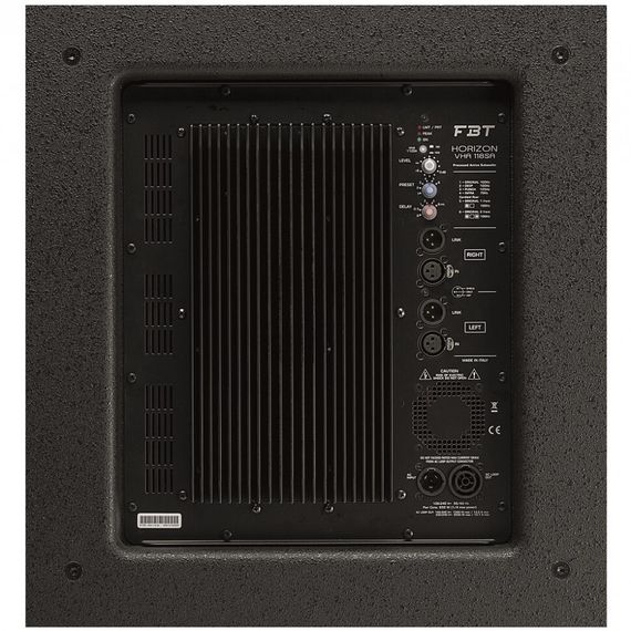 FBT VHA 118SA - активный сабвуфер, 2400 Вт, динамик 18 дюймов