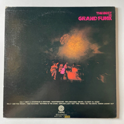 Винтажная виниловая пластинка LP The Best Of Grand Funk (Japan 1971) (Obi) Nothing Is The Same