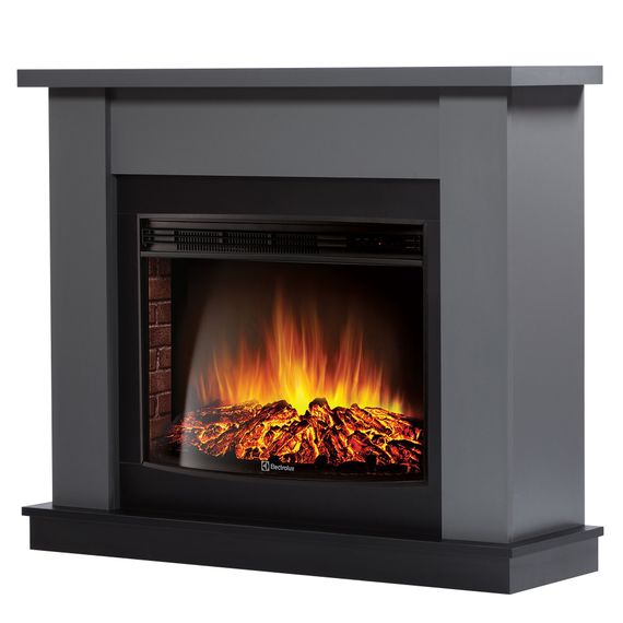 Каминокомплект:Очаг Electrolux EFP/P-2720RLS, портал Canto 25 графит купить в Москве и Московской области по низкой цене с доставкой по России — (2) Каминокомплект:Очаг Electrolux EFP/P-2720RLS, портал Canto 25 графит — (2)