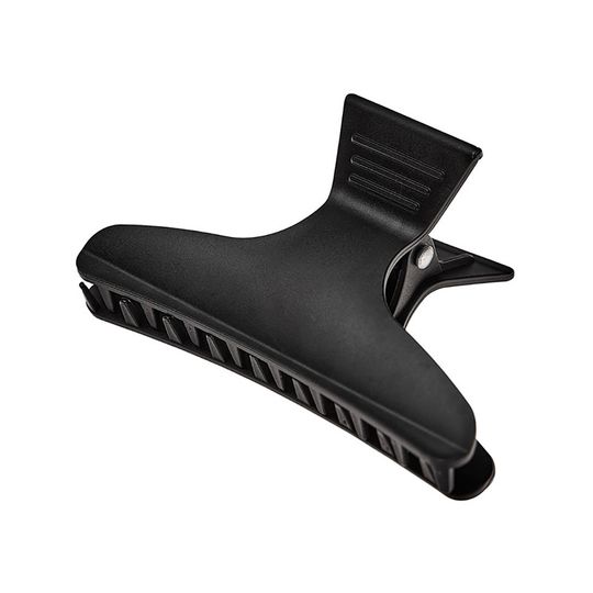 Зажим для волос Harizma “бабочка”, черный 12 штук (h10896-15)