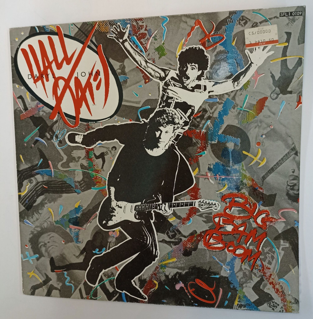 Винтажная виниловая пластинка LP Daryl Hall and John Oates Big Bam Boom (Австралия 1984)
