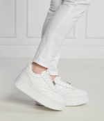 Кожаные кроссовки kobo iii Karl Lagerfeld - белый(KL65020)