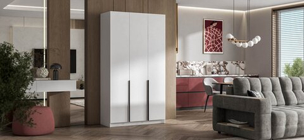 Босс Стандарт 120*220 шкаф распашной 3Д + ящики