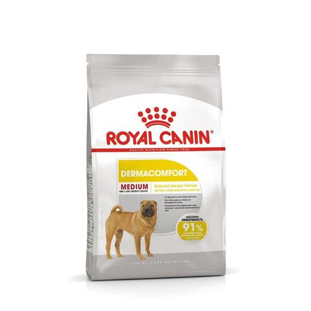 Royal Canin Medium Dermacomfort Корм сухой для взрослых собак средних размеров 10кг