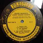 Sonny Rollins Quartet / Tenor Madness (LP)