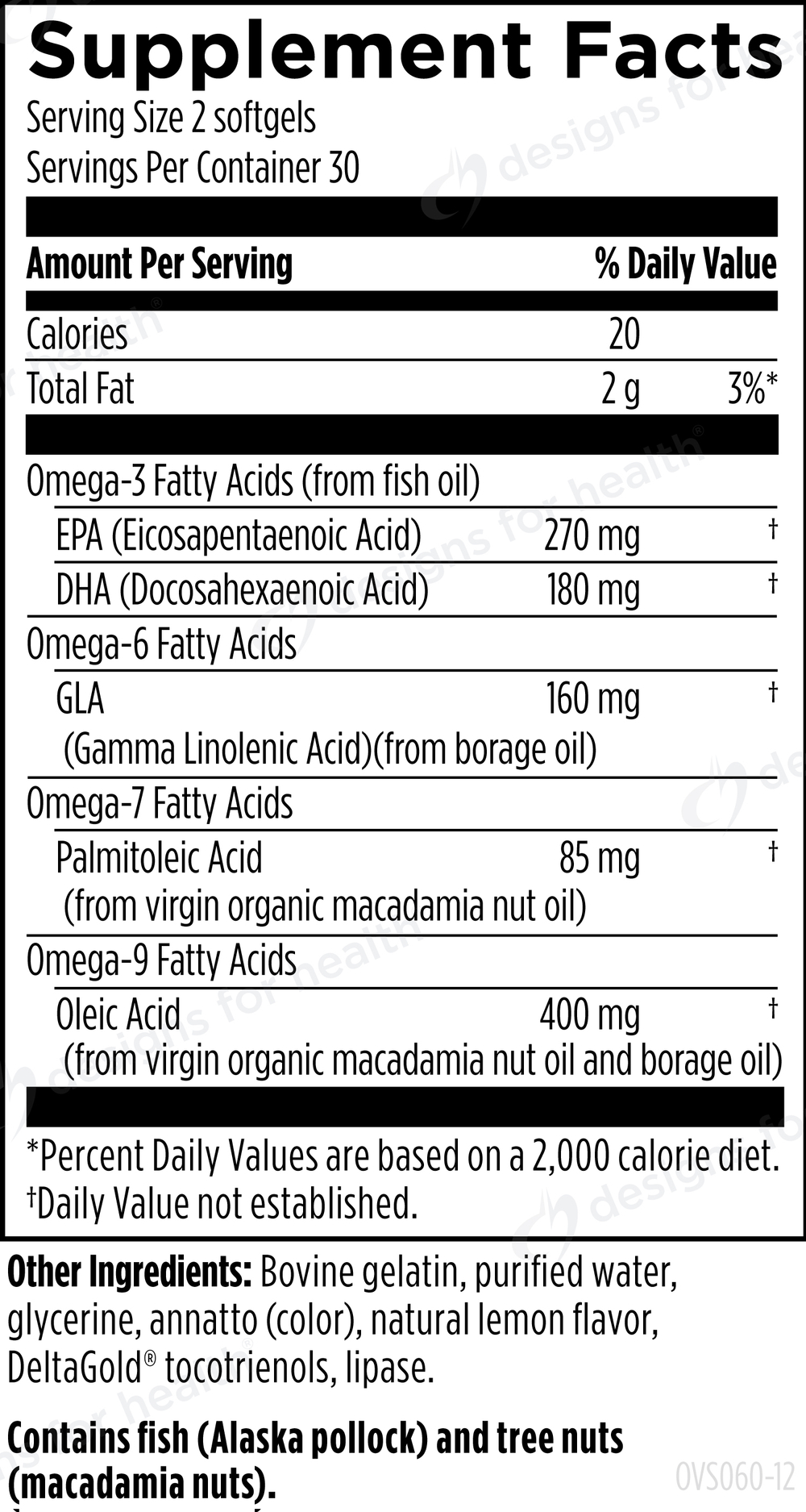 Designs For Health - OmegAvail™ Synergy - 60 softgels