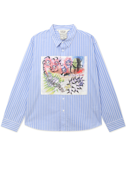 Мужская Рубашка Omer Striped