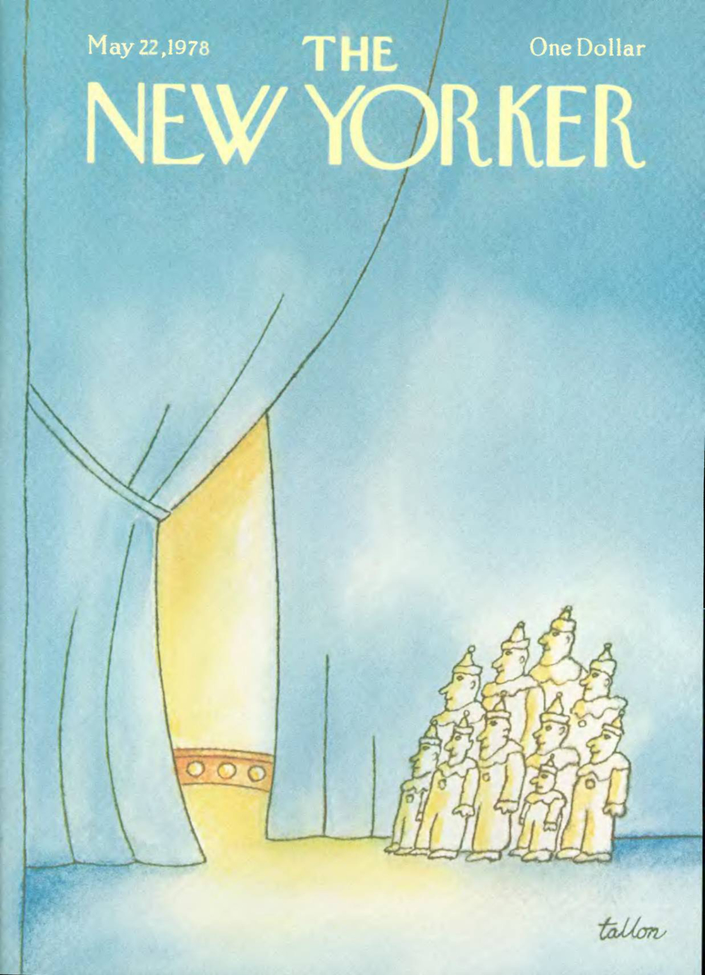 Журнал The New Yorker 22-05-1978, обложка