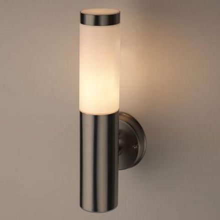 Светильник WL17 декор. подсветка MAX40W E27 IP44 хром/бел. ЭРА Б0034617