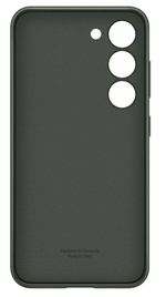 Чехол Samsung Leather Cover для Galaxy S23 (EF-VS911LGEGRU) зеленый