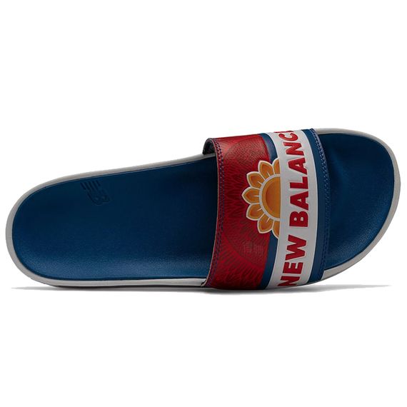 New Balance 200 Slides 'White Red Blue'