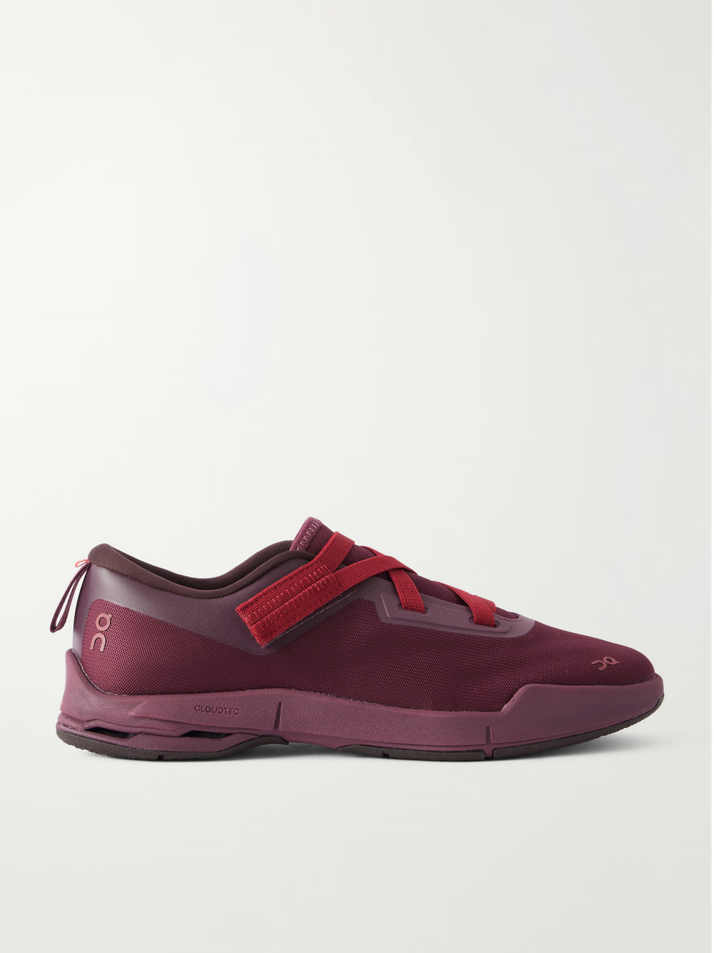 Женские Кроссовки On Cloudnova Moon - Burgundy