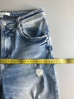 Джинсы Zara с порезами, маркировка 34, визуально на 40 размер