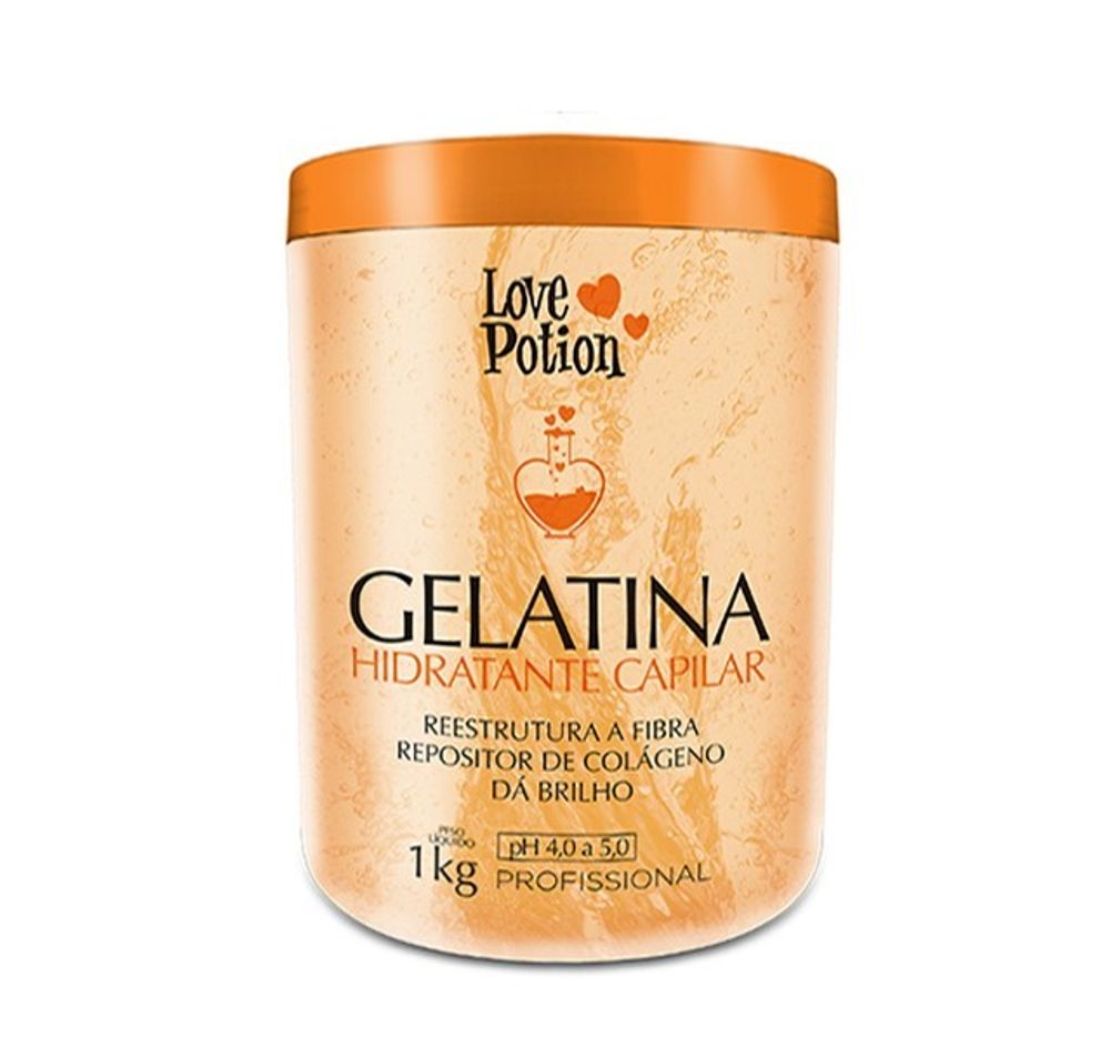 Love Potion Коллагеновый восполнитель Gelatina Orange