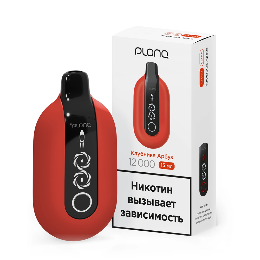 Plonq Ultra - (Клубника-Арбуз) 12000 затяжек