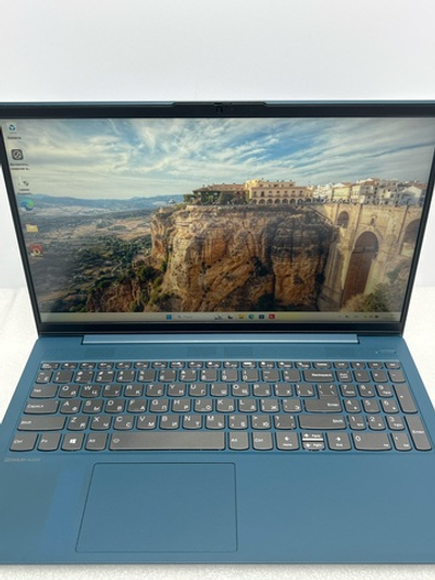 Ноутбук Lenovo 5-15IIL05 (81YK001FRK) 15.6"/Intel Core i3-1005G1/RAM 8GB/SSD 256GB/Intel UHD Graphics/IPS/1920x1080/DOS/Подсветка кл-ры: LED/Синий. Состояние: Уценка/дефект корпуса/ царапины на матрице