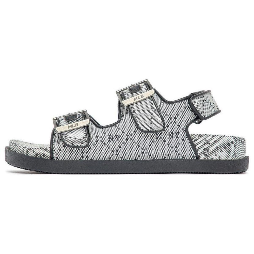 Сандалии и сланцы MLB Sandal Double Sandal Jacquard DIA Monogram New York Yankees, 3ASDCSJ33-50BKS