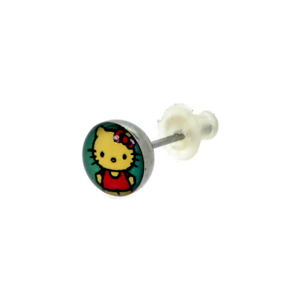 Серьга Hello Kitty