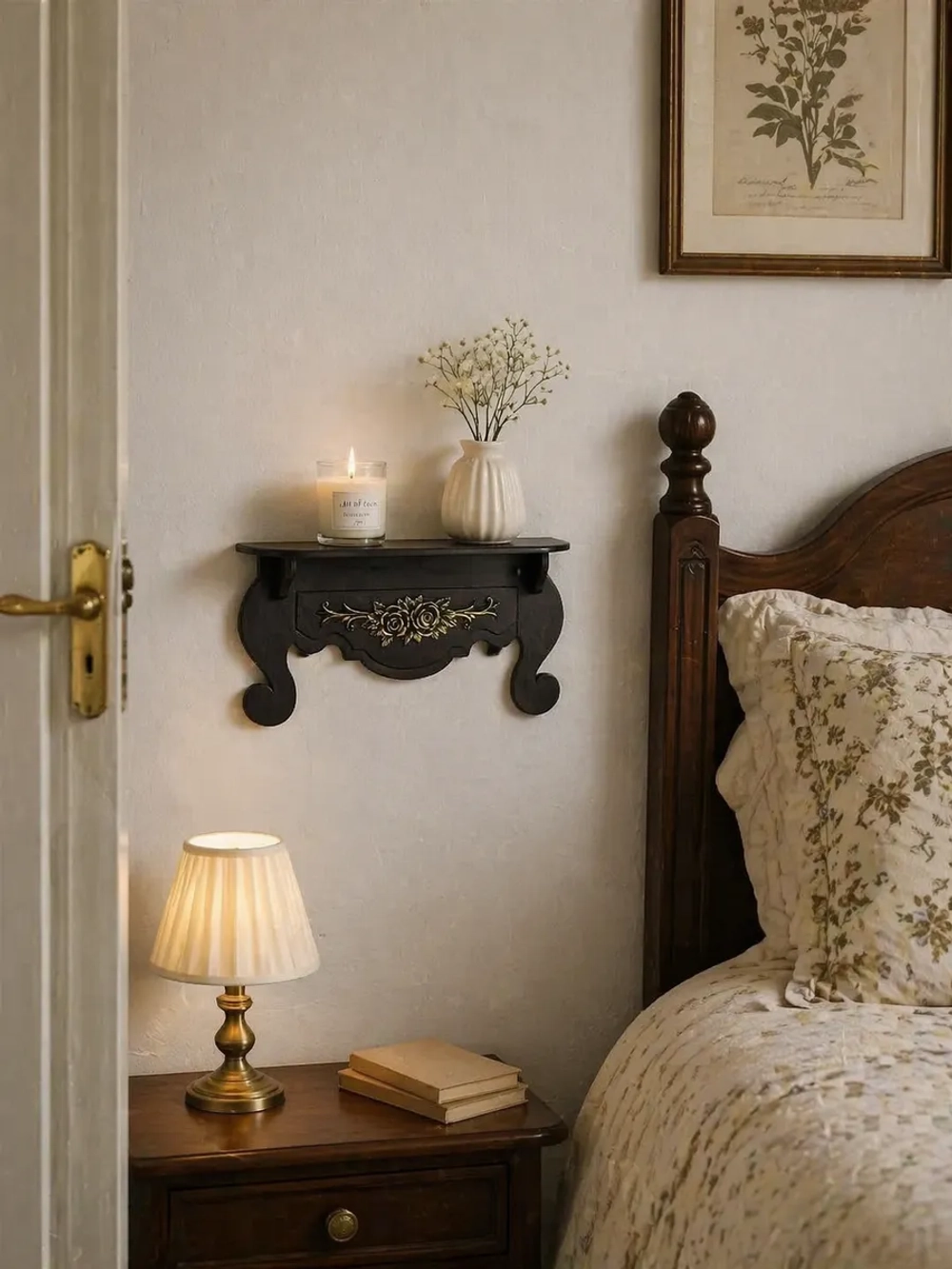 Полка настенная навесная