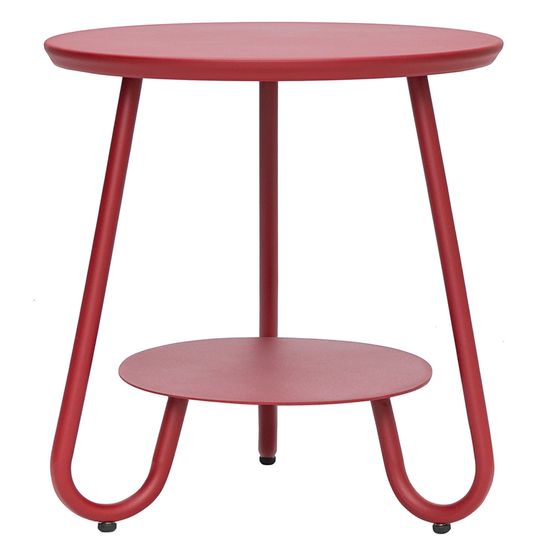 Столик stian, D50 см, красный