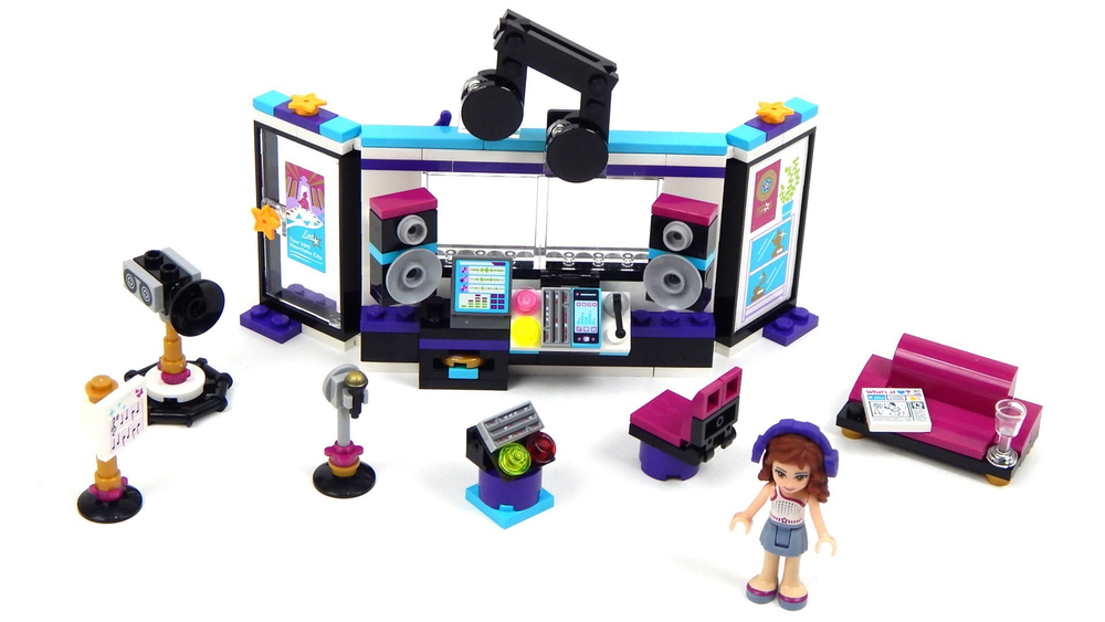 LEGO Friends: Поп звезда: Студия звукозаписи 41103 — Pop Star Recording Studio — Лего Друзья Подружки Френдз