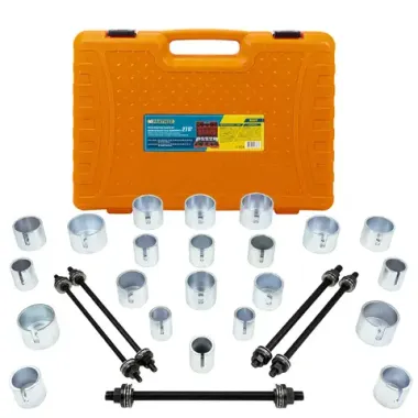 Набор инструментов для замены сайлентблоков, втулок и подшипников 27пр. Partner PA-933T2