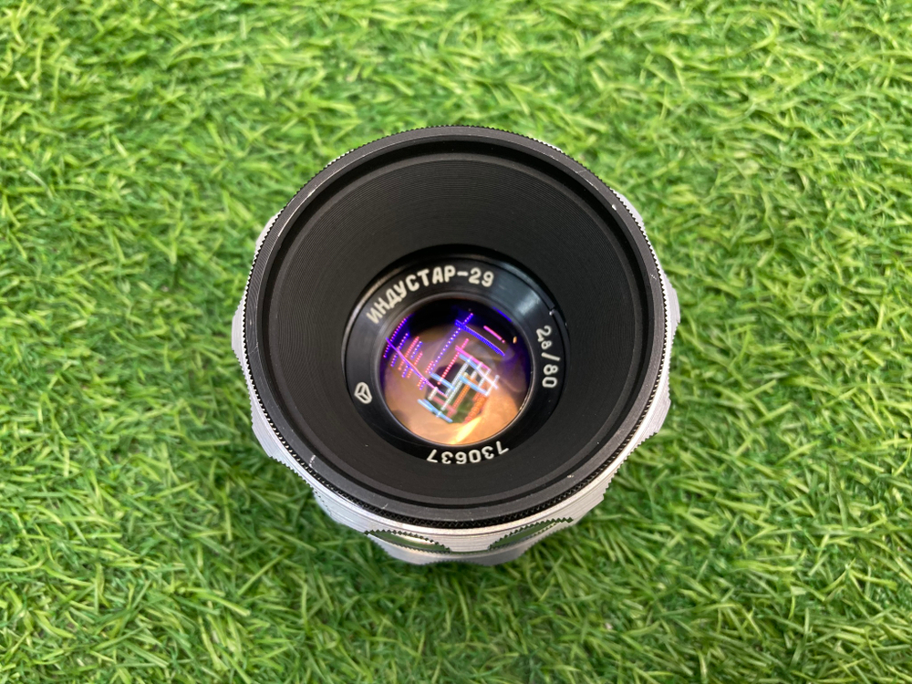 Салют + Индустар-29 2.8/80mm