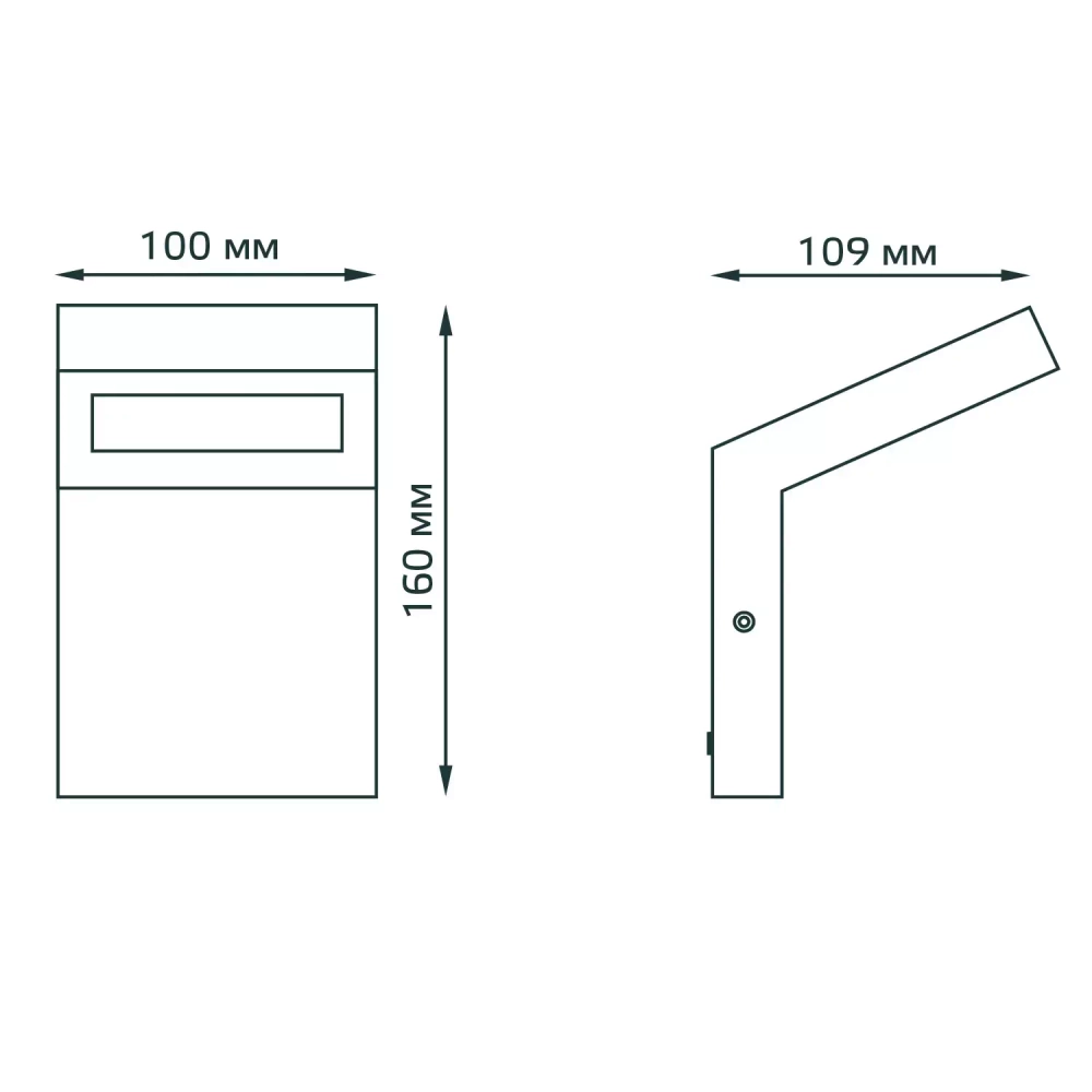 Св-к Gauss Садово-парковый Electra 10W 600lm 4000k 100*109*160mm GD109