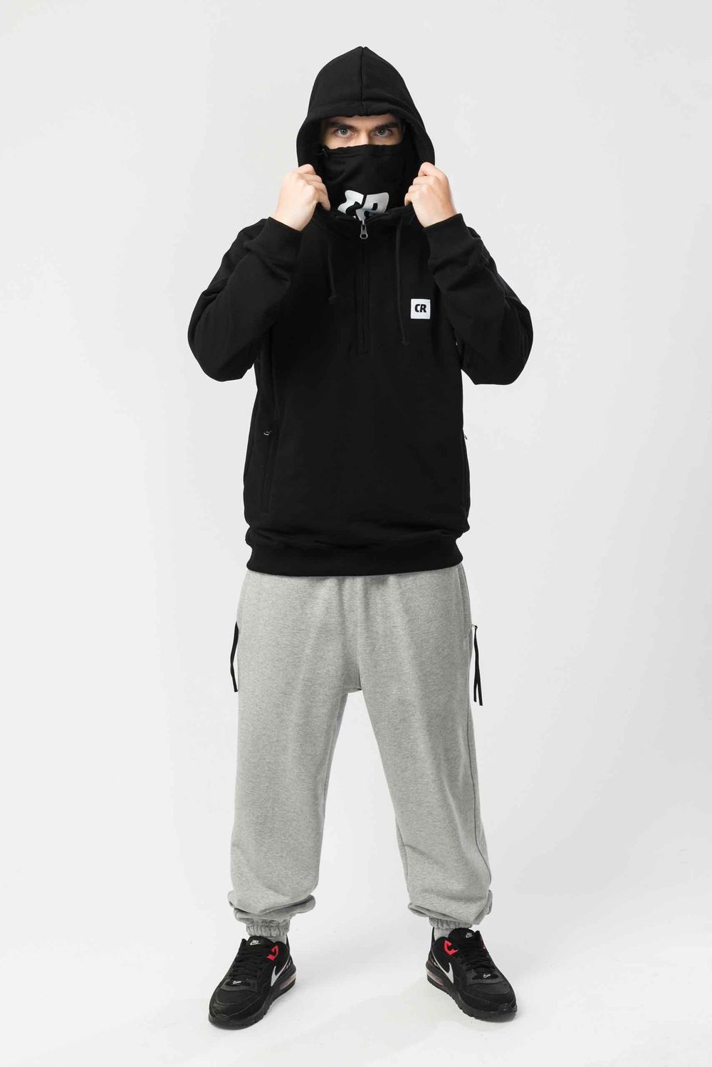 Худи Codered The Mask CR Summer Черный/ Черная Маска