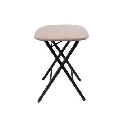 Табурет складной Экстра (черный муар, Catania Smoke)