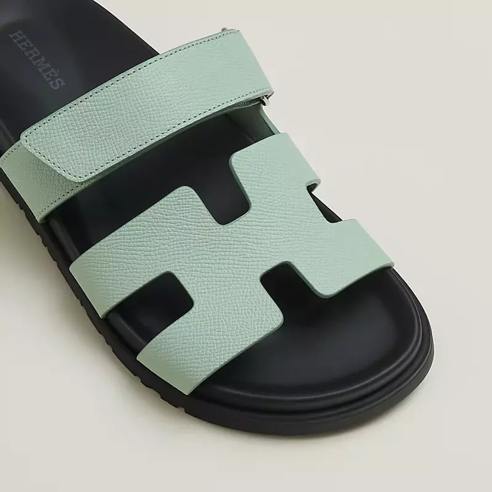 Hermes Chypre Sandal "Vert Jade"