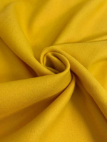 Плательная шерсть, желтый (отрез 1,45м)