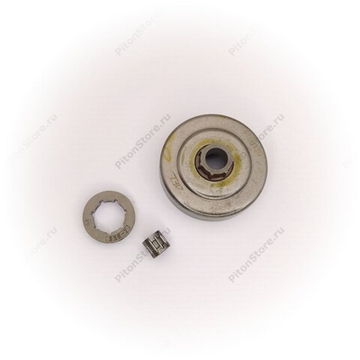 Корзина сцепления б/п Husqvarna 137/142/235/240 (0.325"-7, 64/13-мм, с/в, подшипник) [AEZ]