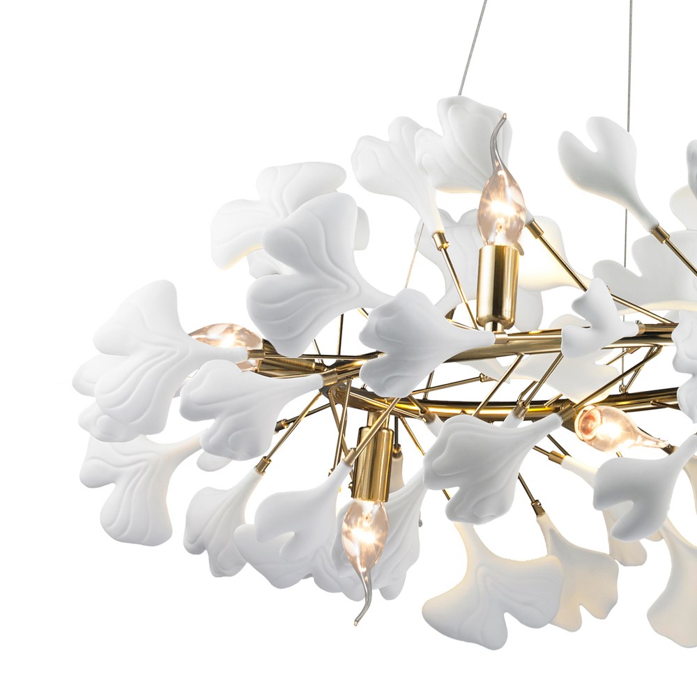 Люстра 10881P/R800 gold/white