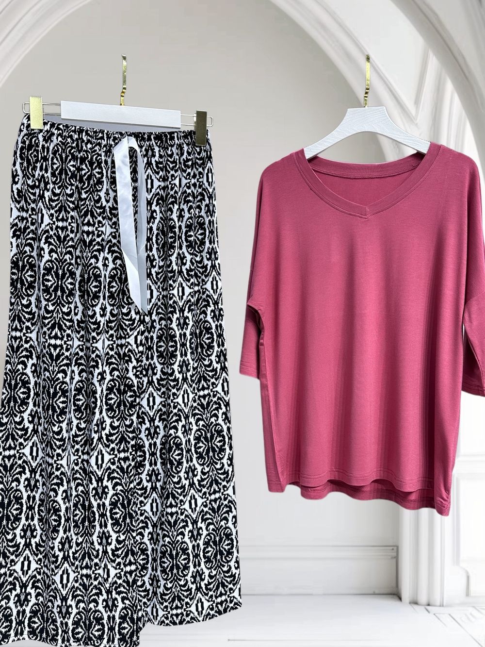 ДО БАМБУК Двойка Штапель Штаны