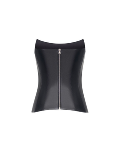 Корсет из экокожи