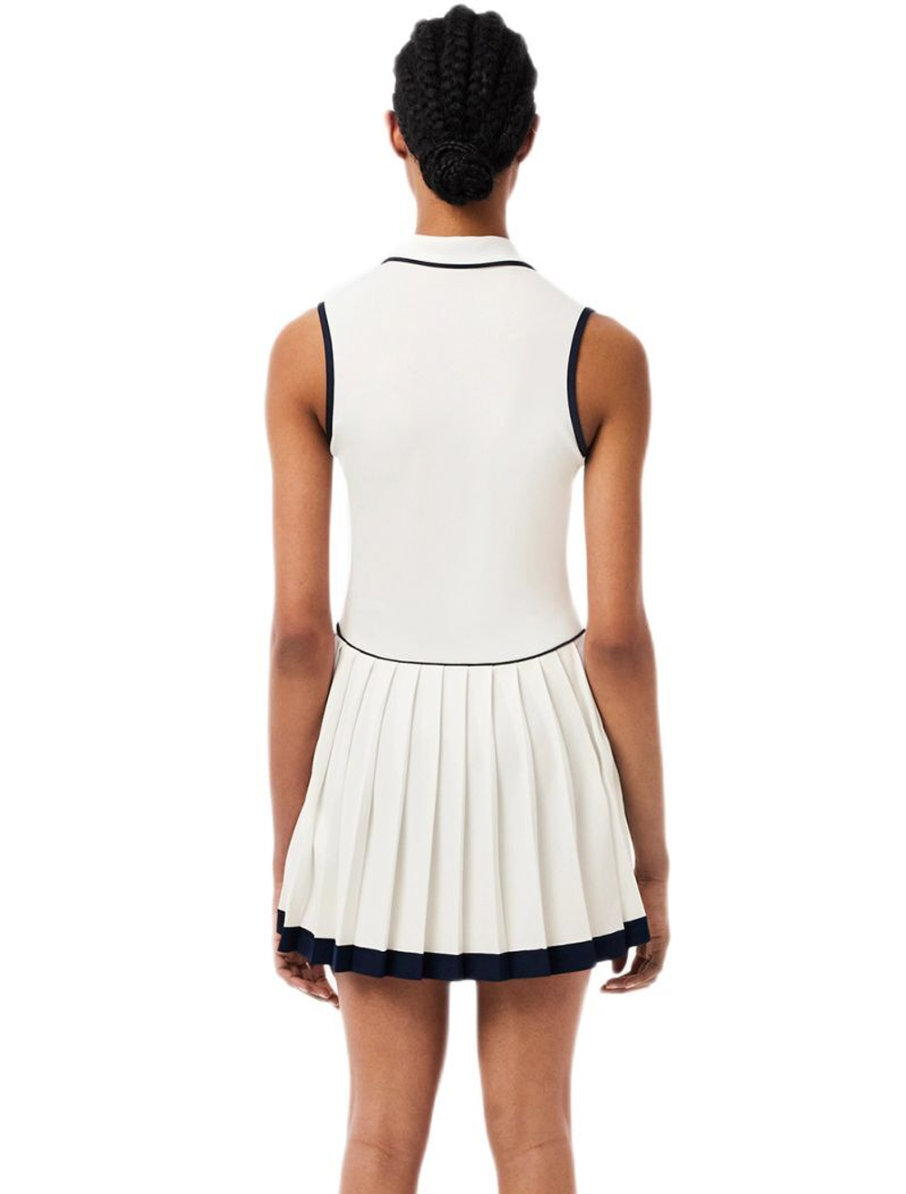 Платье Lacoste Ultra Dry Tennis Heritage Теннисное платье - белый/темно-синий