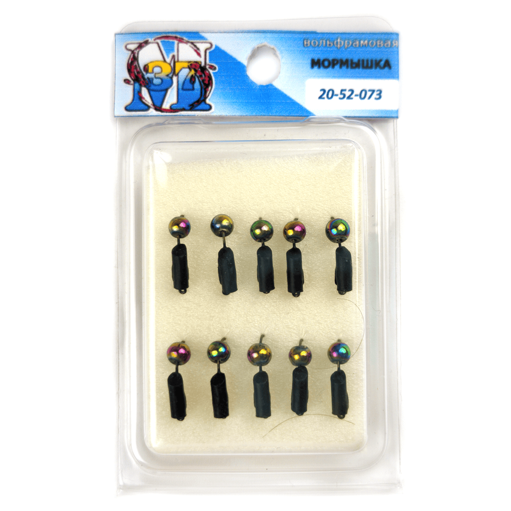 Мормышка "Столбик" с коронкой + подвеска (2мм)