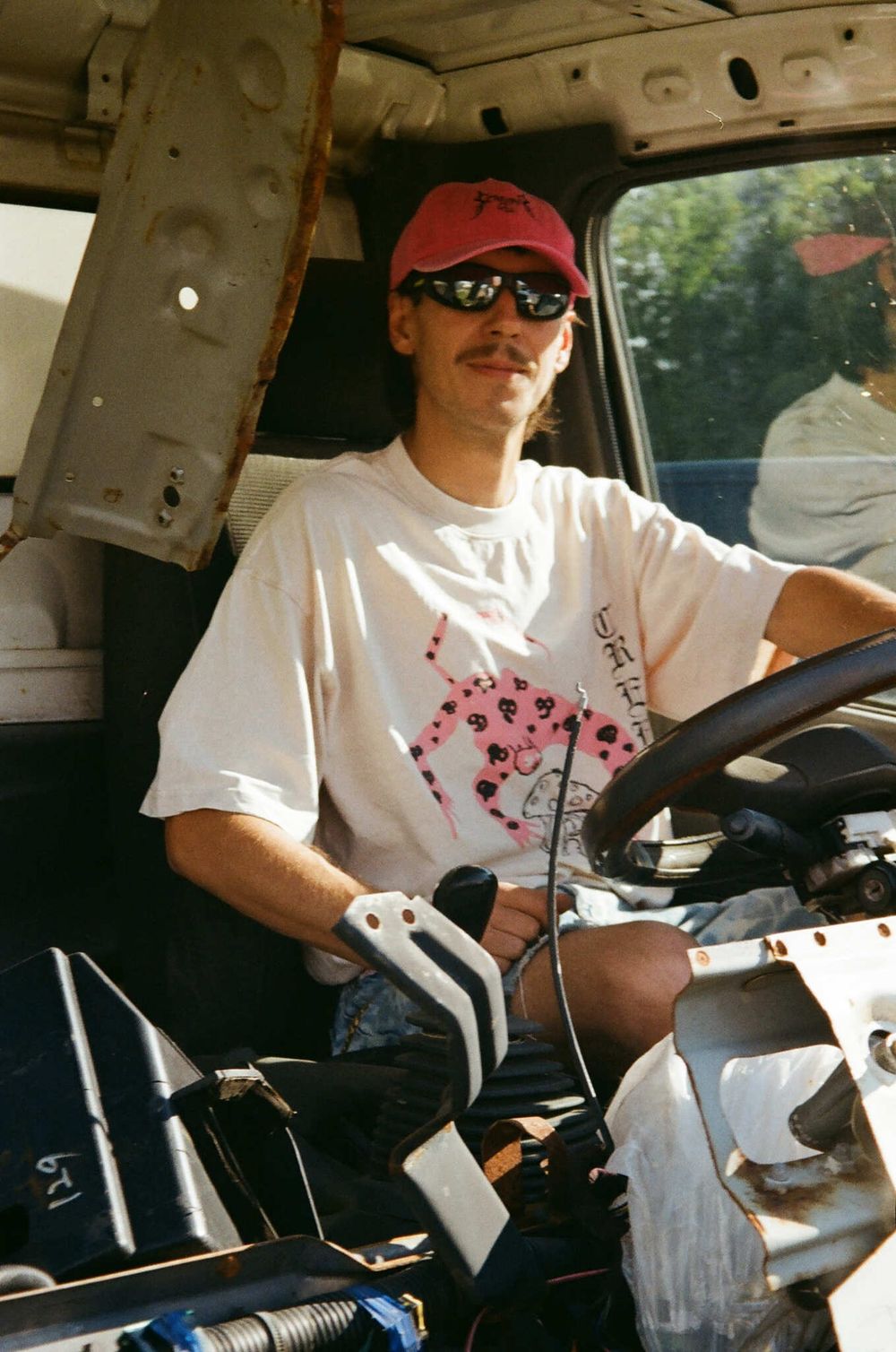 Кепка Creepy Clothing Трайбл розовая