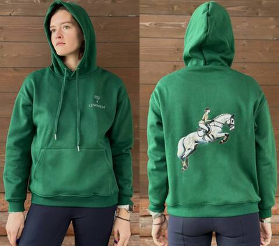 Худи EQUxLenkevich (зеленая)