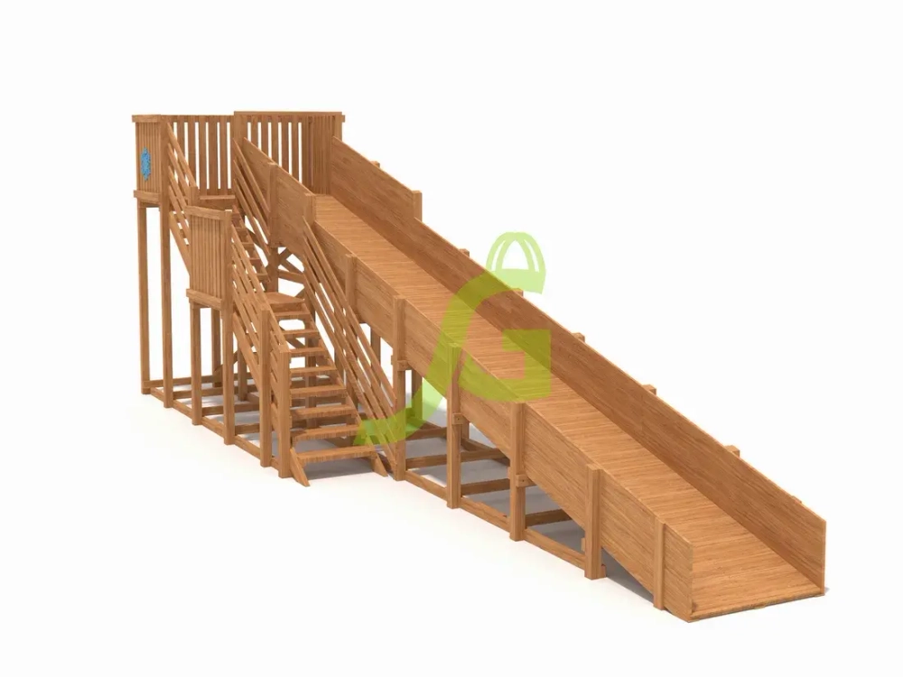 Зимняя горка Snow Fox, скат 10 м