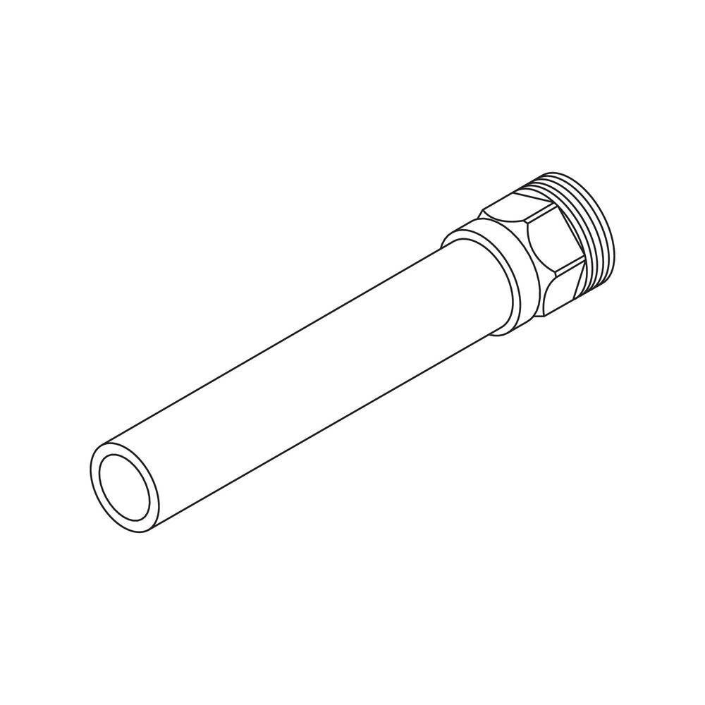 Трубка REHAU Д15x1.0 для подключения радиатора с наружной резьбой R 1/2x15 (12613131001)