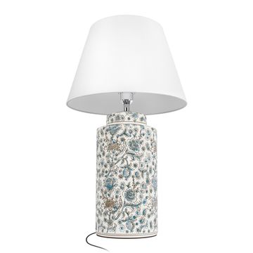 Настольная лампа 1*Е27 10385T/A белый/синий Agapanthus LOFT IT