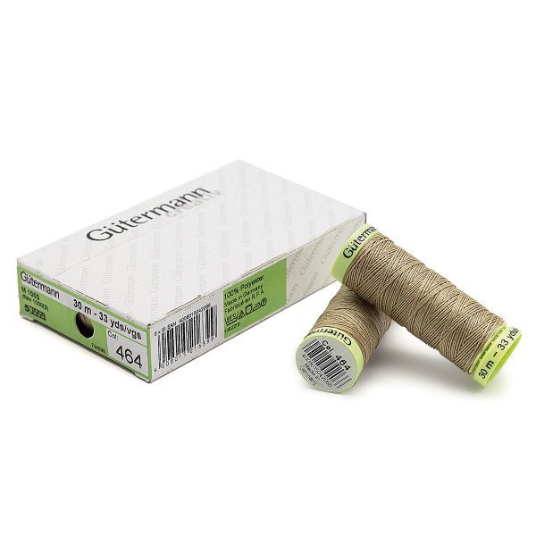 Нитки отделочные Gutermann Top Stitch 30 (30 метров), 5 кат. | 464 песочный