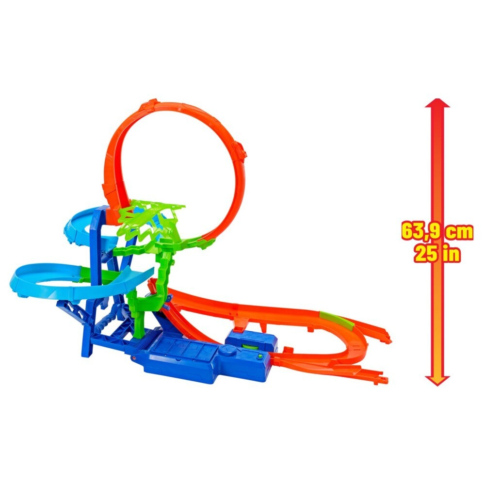 Hot Wheels - Гоночный трек AIR CRAKSA + машинка JFD12